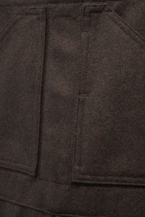 Nigel Cabourn OX'ed Silver / Coal Miner Dungarees B.Cloth All-in-one   (221106)