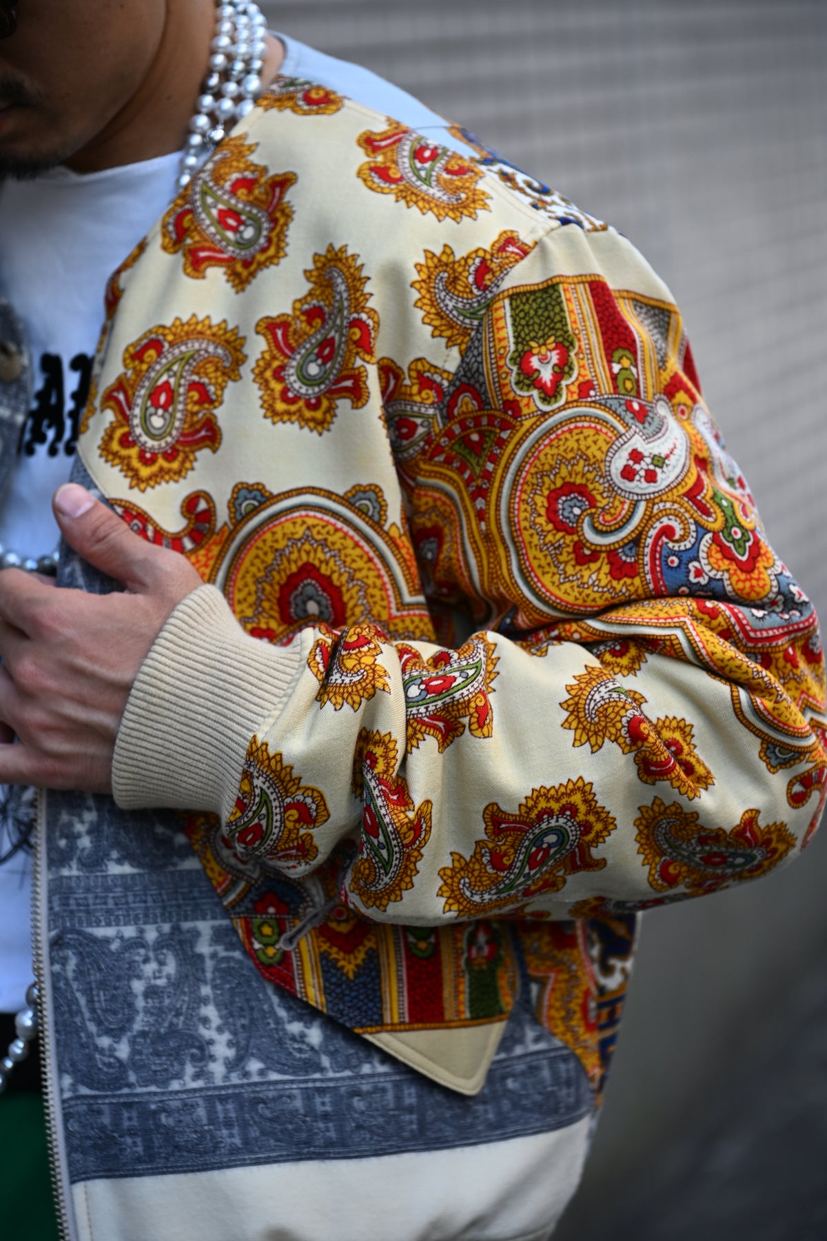 Paisley PatchWork Blouson  /  MASAO SHIMIZU   (221360)