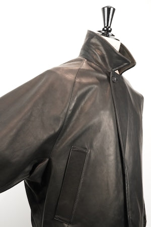 HS-ATTIRE（HAVERSACK) × ARCD / Pony Leather Belted Short Jacket