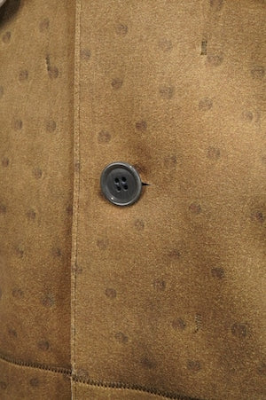 CLASS /  CCES09UNI Ultrasuede Print Bush Jacket