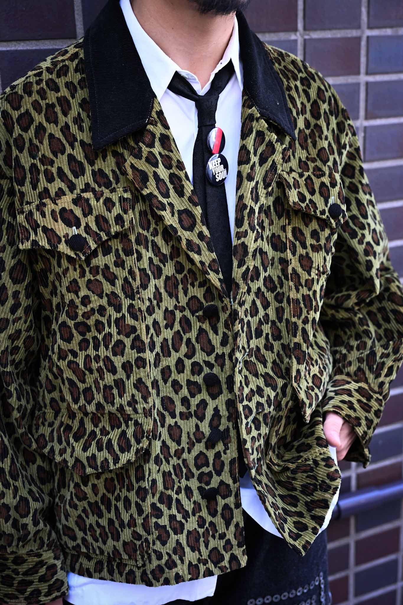 tokio / Psy Leopard Work Jacket  (221210)