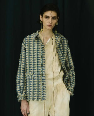 CURRENTAGE /  Tweed Mexican Jacket