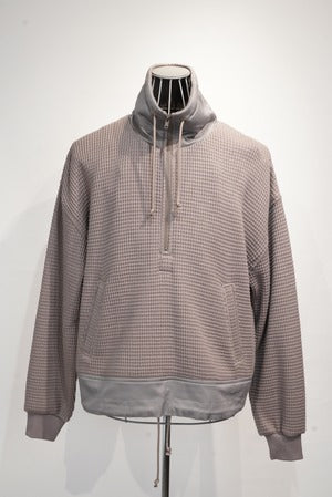 REVERBARATE /  STAND COLLAR JUMPER   (221104)