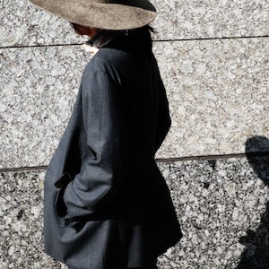 Call / Super 100's No Collar Jacket
