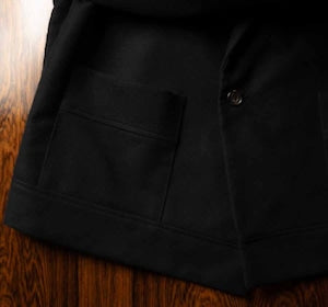 T-MICHEL /  ''LEON'' Moleskin KINDERMAN Shawl Jacket