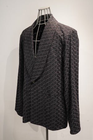 NOBNAGA Paris /  NJK-09 N251501 SHAWL COLLAR SINGLE 1B JACKET  (220916)