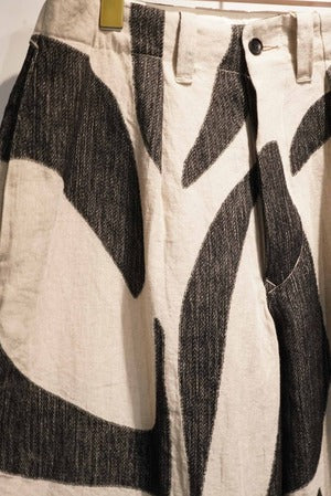 HAVERACK / Linen Jacquard Wide Pants ~Inspired by Henri Matisse~  (220966)