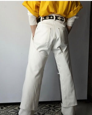 tokio / 25ss-TKOP-02 Silver Chaps Docking Pants    (221002)