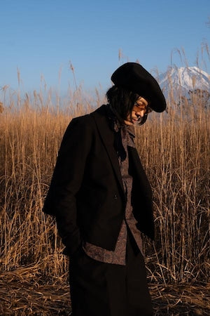 T-MICHEL /  ''LEON'' Moleskin KINDERMAN Shawl Jacket