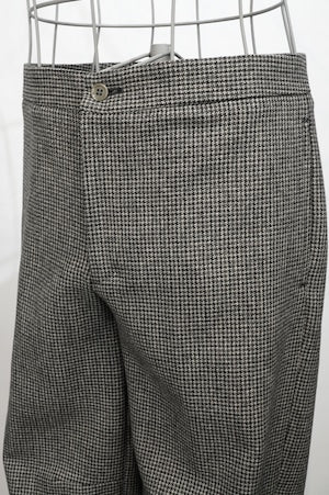 CLASS /  CCDA09UNI  ’’DORMEUIL HIGH TECH''  Draping Tweed Pants