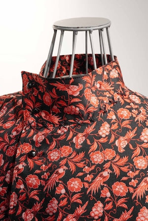 WILDFR?ULEIN / Royalty Shirts -Vintage fabric-   (221020)