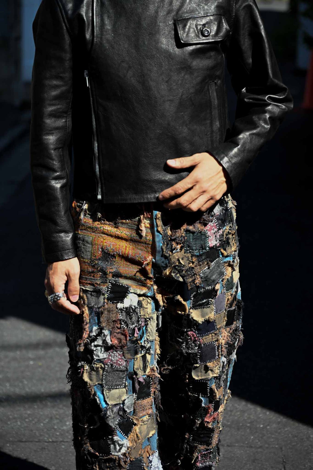 Slush Quilt Biker Jacket / eofm×ARC    (221355)