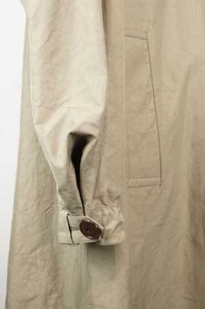 MAINU×ARCD / Silk Cotton Over Coat