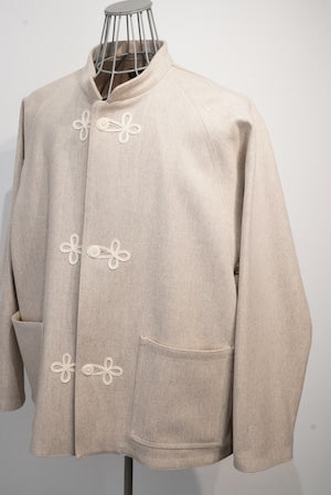 HAVERSACK / Vintage Melton Stand Collar Jacket　　（221037)