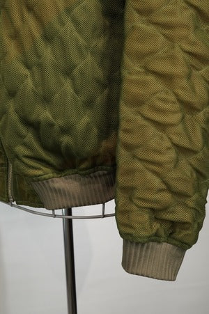 m's braque/Quilted Mesh Reversible MA-1