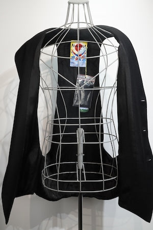 NOBNAGA Paris / Single-Breasted Notched-Lapel Long Gilet