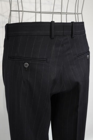m's braque /  COSTUME Tow Tucked Strip Pants