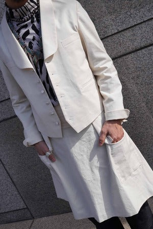 A BLUE CONCERT / BELLBOY JACKET   (221173)