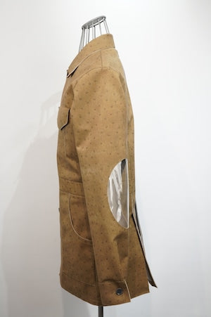 CLASS /  CCES09UNI Ultrasuede Print Bush Jacket