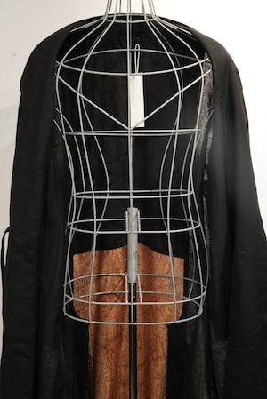 eofm / Linen long length coat   (220971)