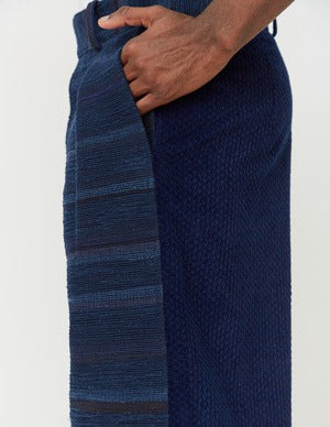 NOBNAGA Paris / JAPAN  ''Sakiori''  GURUKHA BAGGY PANTS   (221075)
