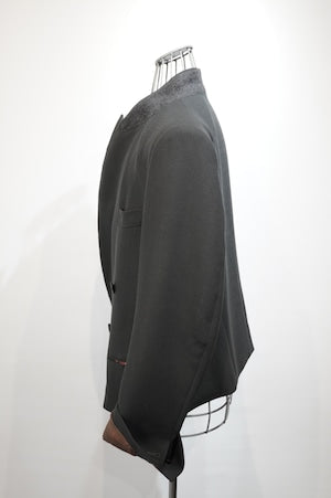 NOBNAGA Paris / Standing Collar Double Breasted Jacket
