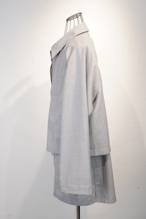 OPPOSE DUALITY /  OD1012COA-26SS  Mod Half Coat Wool     (221184)