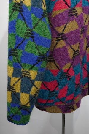 87 Avril 90 /　Dreaming Check Shirts Genderless Knit