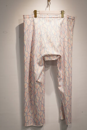 NOBNAGA Paris / SOFT SEAM REVERSIBLE SAROUEL BAGGY PANTS