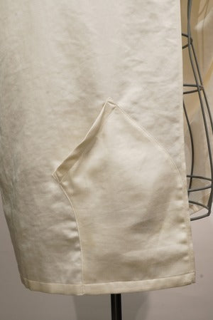NOBNAGA Paris / RIBBED NECK NO SIDE SEAM TEE SHIRT   (220972)