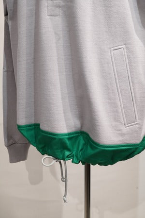REVERBARATE /  REV-25SS-RB27 ''STAND COLLER HALF ZIP SWEAT''   (220935)