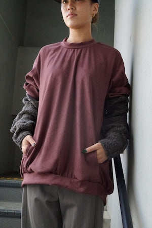 NOBNAGA Paris /  BALLON BACK SWEAT SHIRT