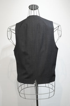 renoma Paris /  RCES04 Baltard WOOL GLEN CHECK VEST