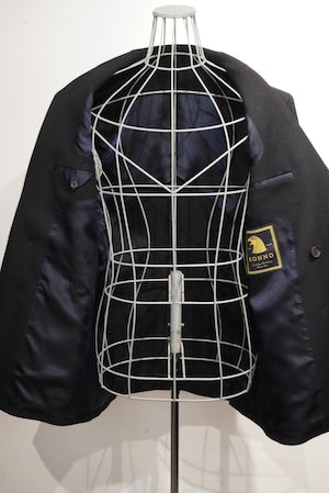KONNO / 正統型 ''弍式'' 鬼ギャバ　濃紺 Double Navy Blazer Jacket  (220888)