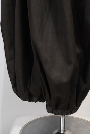 HAVERSACK /Dying Black Broadcloth (Japan Sumizome) Zouave Pants  (221039)