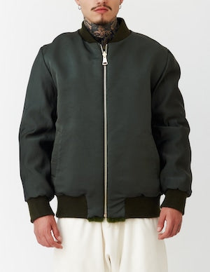 NOBNAGA Paris /  Mink Fur Rreversible MA-1Blouson   (220881)