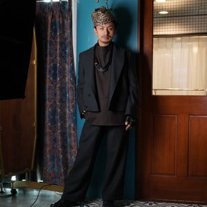NOBNAGA Paris / Standing Collar Double Breasted Jacket