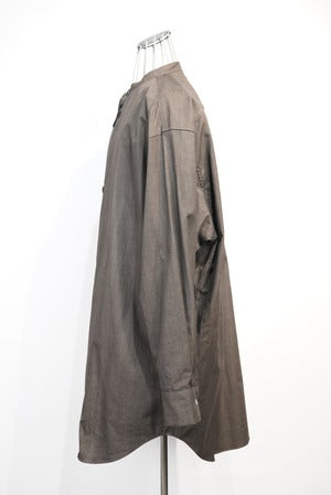 HAVERSACK / Dying Black Broadcloth (Japan Sumizome) Sleeping Shirt   (221040)
