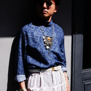NOBNAGA Paris / Chin Collar Shirts