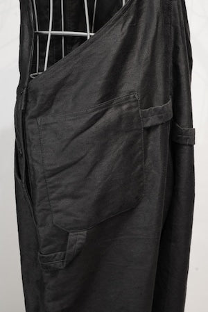 Nigel Cabourn OX'ed Silver / Coal Miner Dungarees All-in-one (221105)