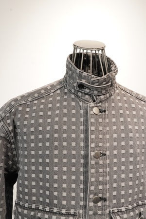 REVERBERATE /  REV-25SS-DJ02  GRED DENIM JACKET  (220957)