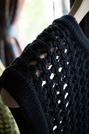 NICHOLAS DALEY / HAND CROCHETED KNIT 　（220964)