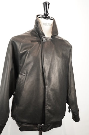 HS-ATTIRE（HAVERSACK) × ARCD / Pony Leather Belted Short Jacket
