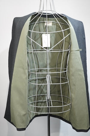 Call / Super 100's No Collar Jacket