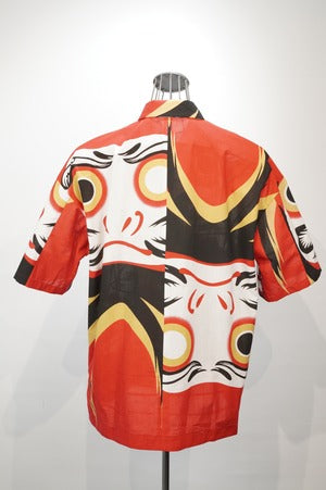 NOBNAGA Paris / Short-Sleeved Open-Collared Shirt