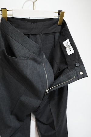 renoma Paris /  RCES03 LE GOLF DROUOT WOOL GLEN CHECK PANTS