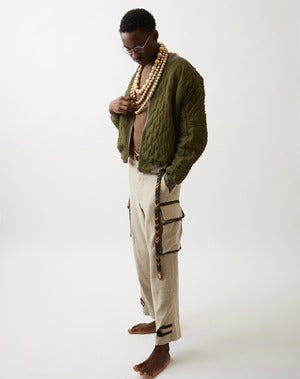 m's braque/Quilted Mesh Reversible MA-1