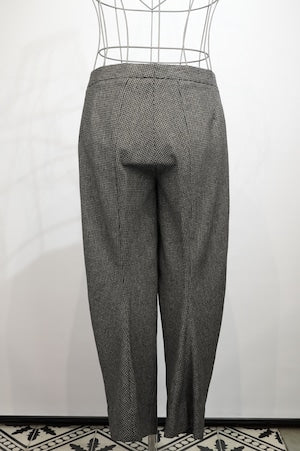 CLASS /  CCDA09UNI  ’’DORMEUIL HIGH TECH''  Draping Tweed Pants