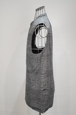 PERIOD FEATURES/ Hand Woven Silk Embroidery  Waist Coat