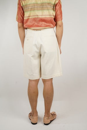 MAINU/Organic Cotton Amunzen Double Front Short Pants